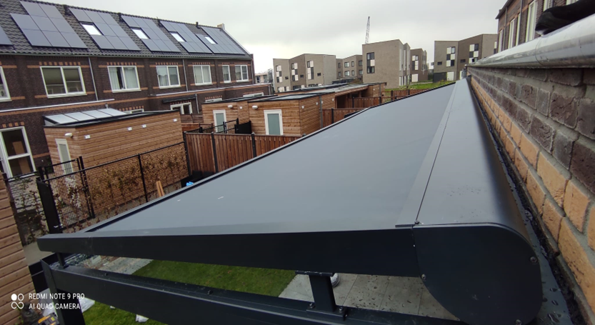 Subpagina Zonwering Screen 1